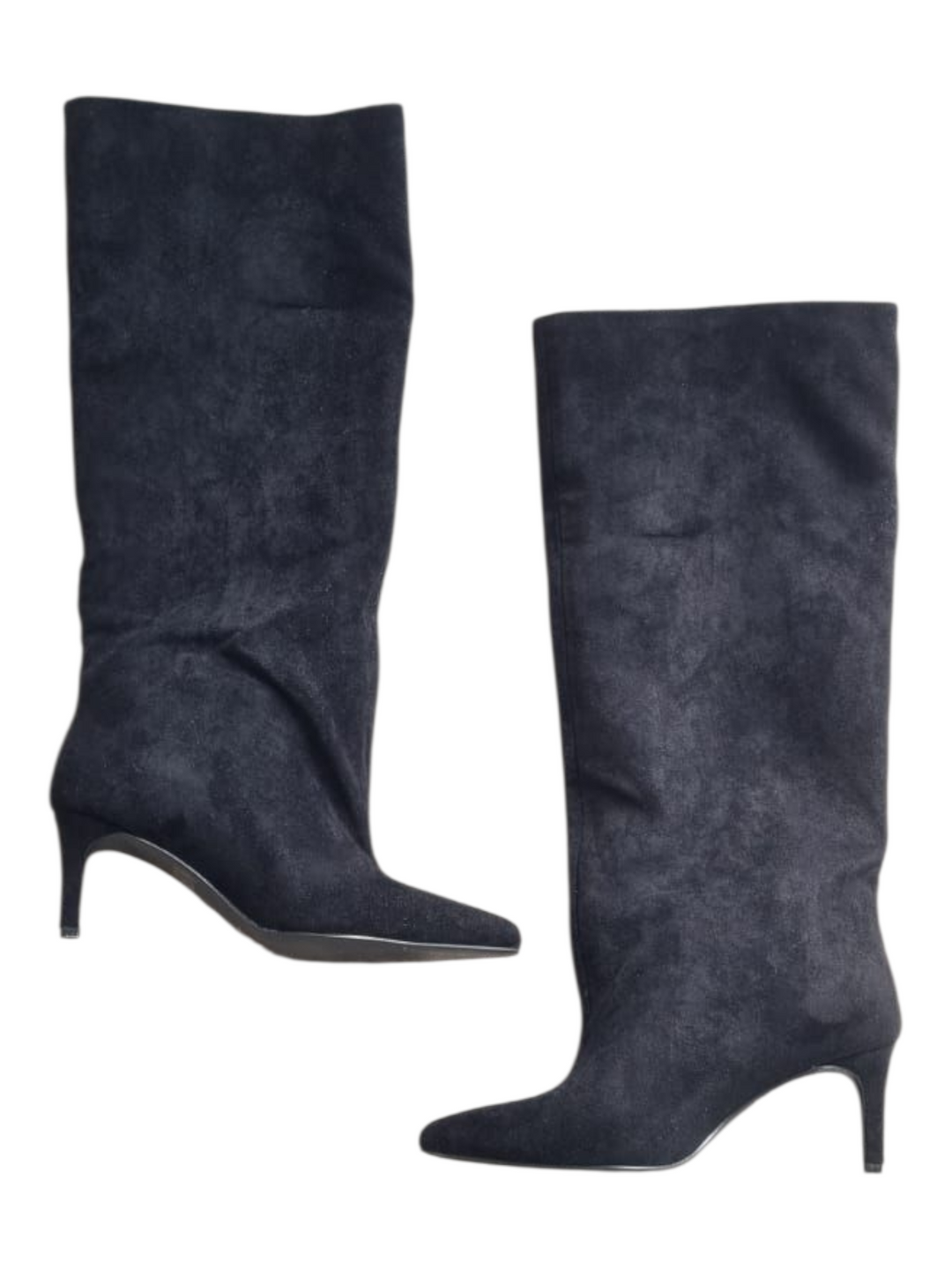 237 Stivale in suede Black