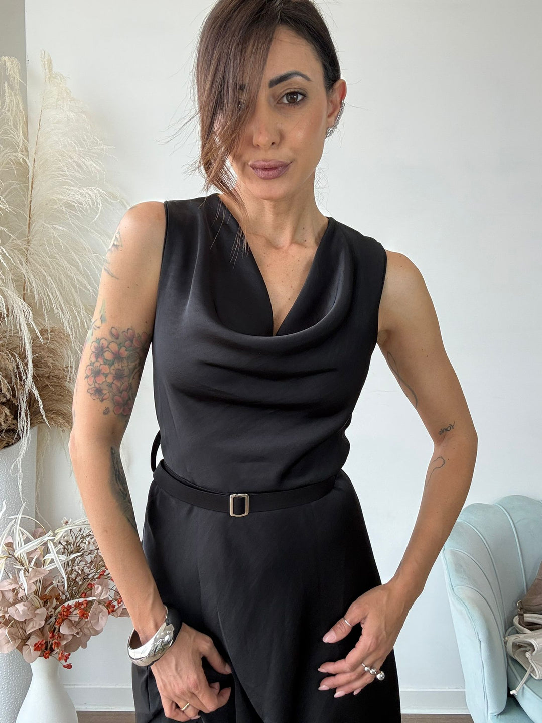 911 Dress Destiny Satin