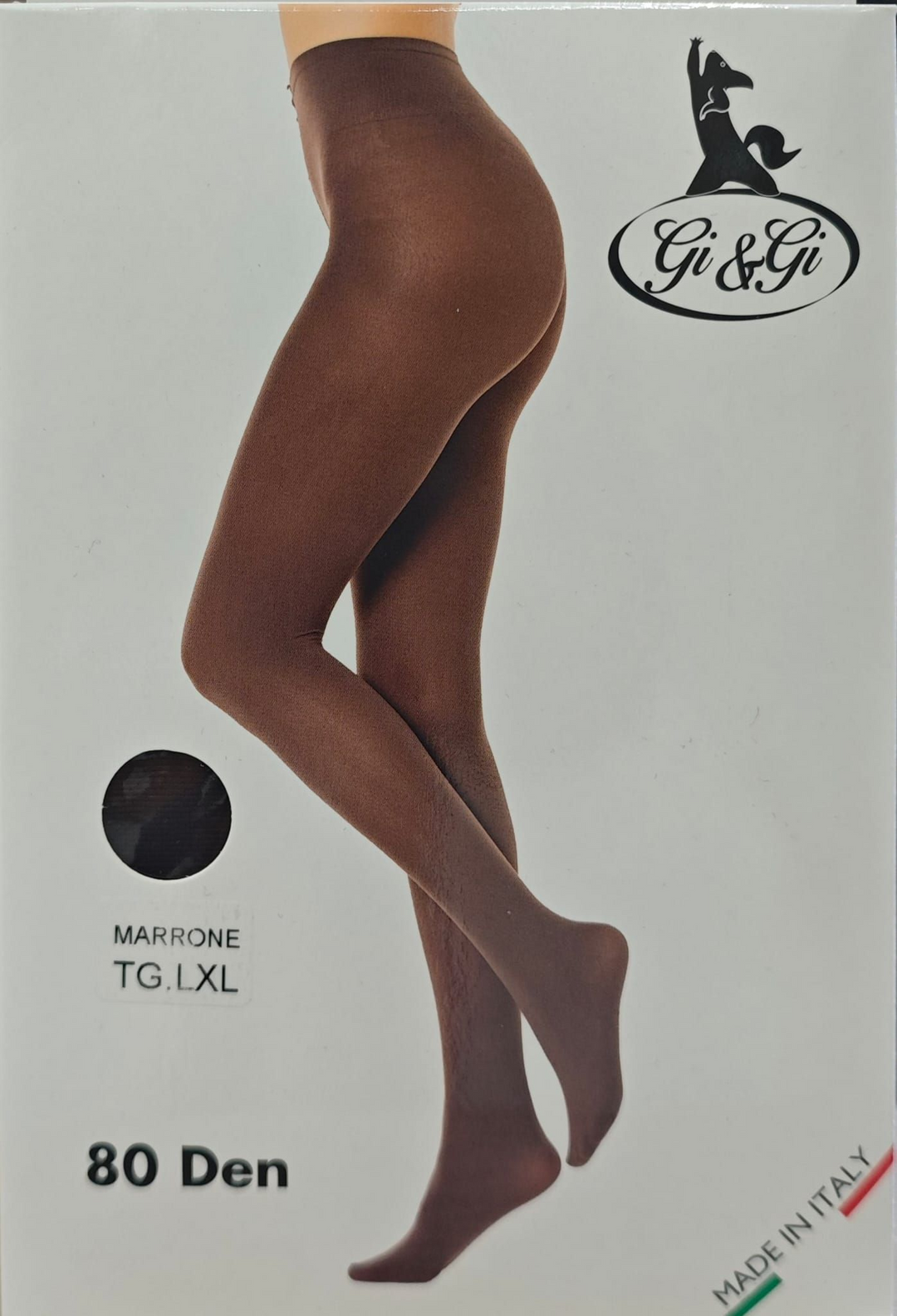 240 Calze Brown 80 den