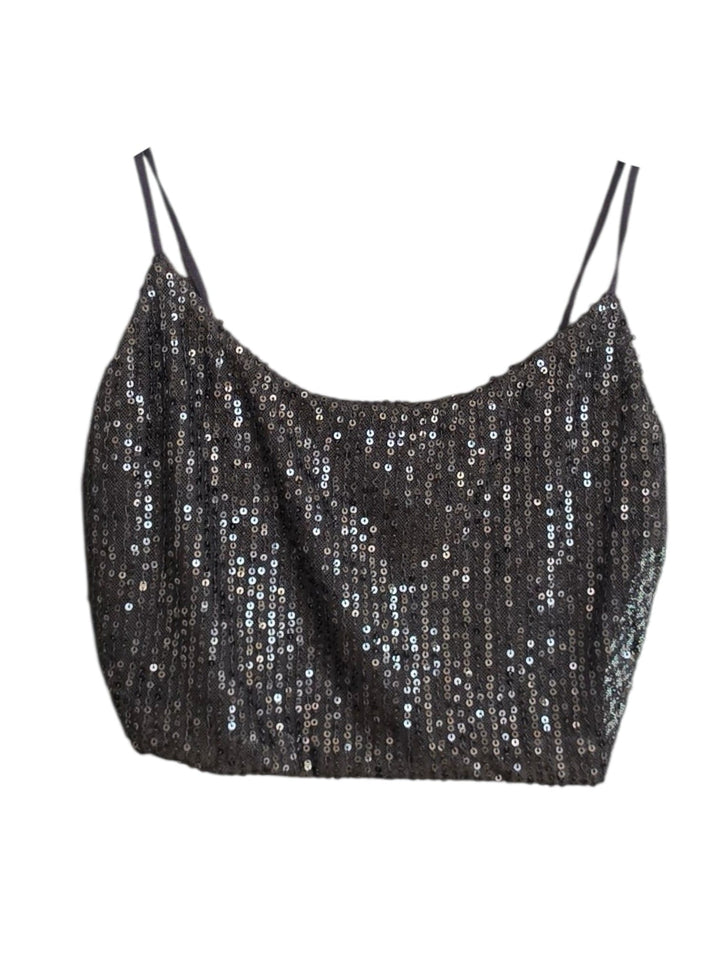 324 Top paillettes Shine