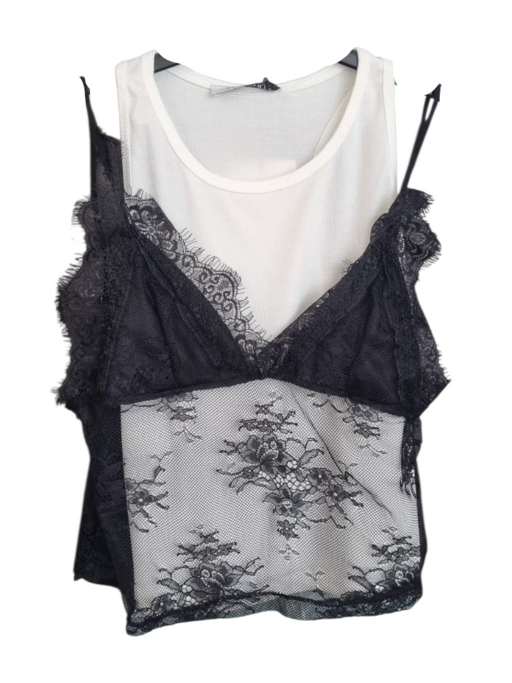 950 Canotta double pizzo Louis