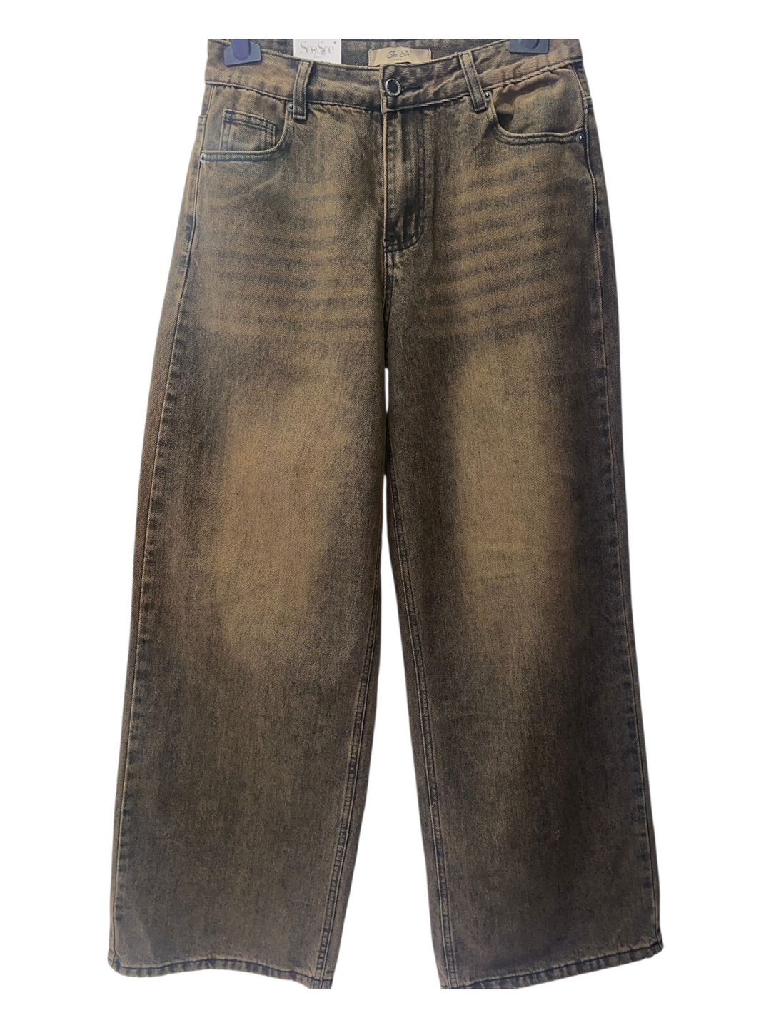 199 Jeans wide leg Chocolate