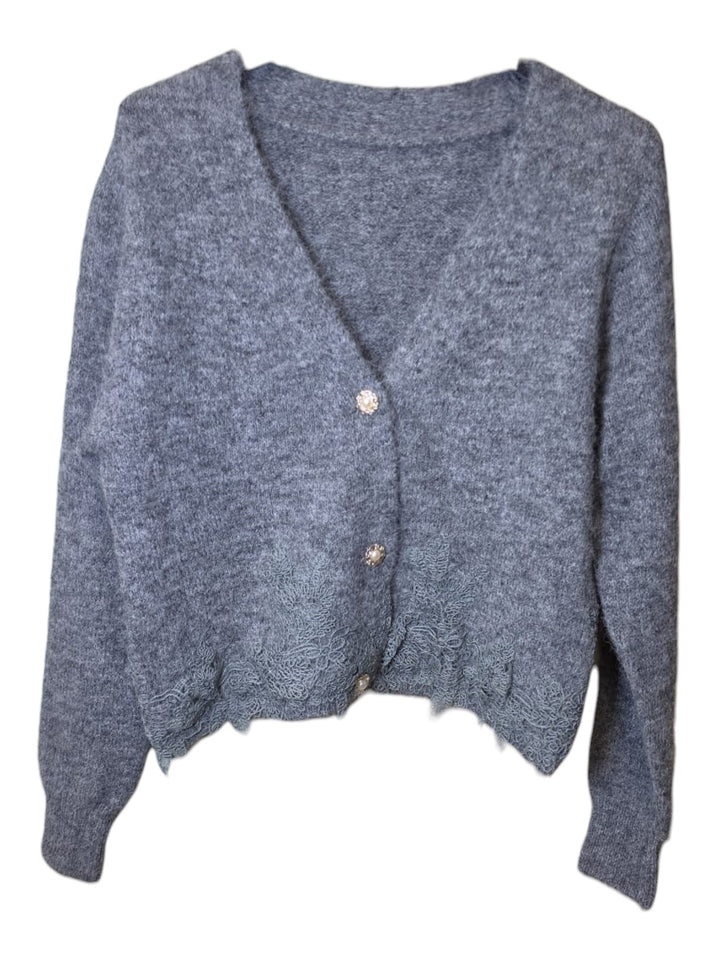 604 Pull cardigan Peluche